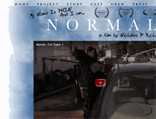 Tablet Screenshot of normalfilm.com